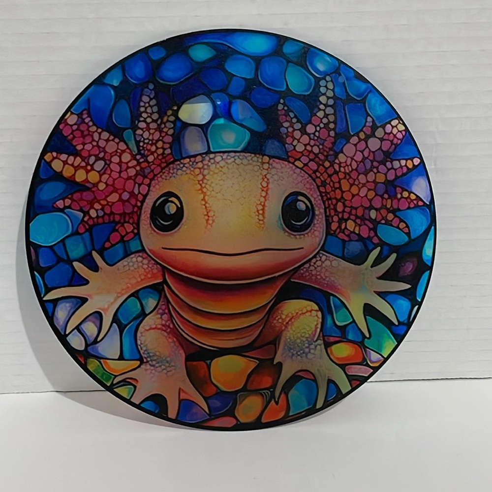 Suncatcher Acrylic Axolotl Salamander New Gift Birthday Easter Valentines Day